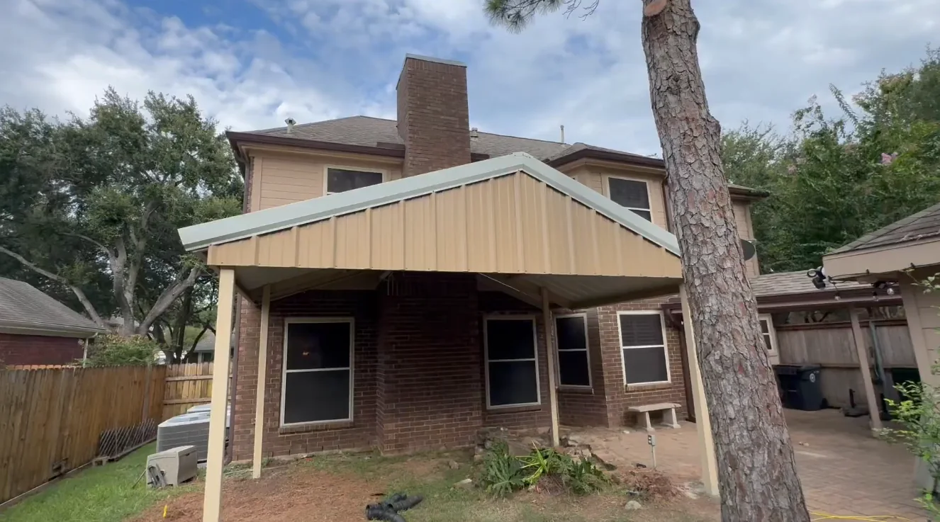 Covered structure example